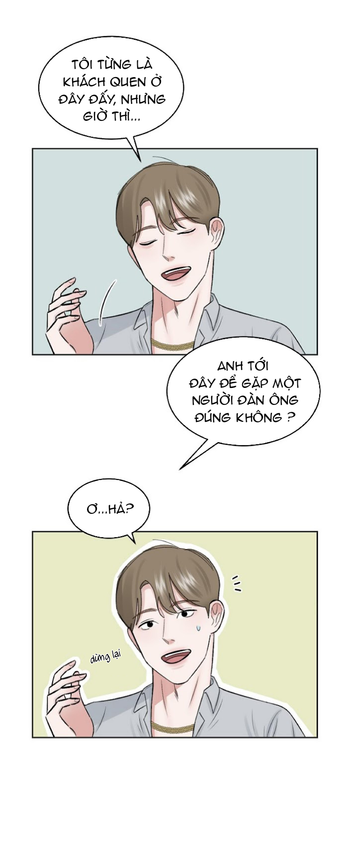 Tình Yêu Nơi Phòng Tắm Hơi chapter 1 - Trang 4
