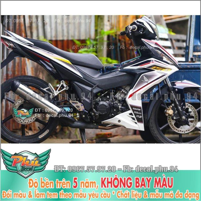 Tem rời Sirius Trắng đen