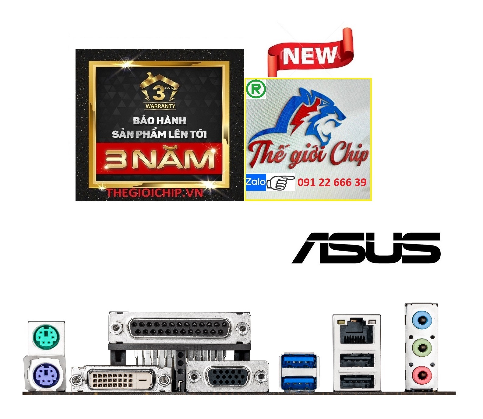 Bo Mạch Chủ (Mainboard) ASUS H81M-D (HÀNG CHÍNH HÃNG)