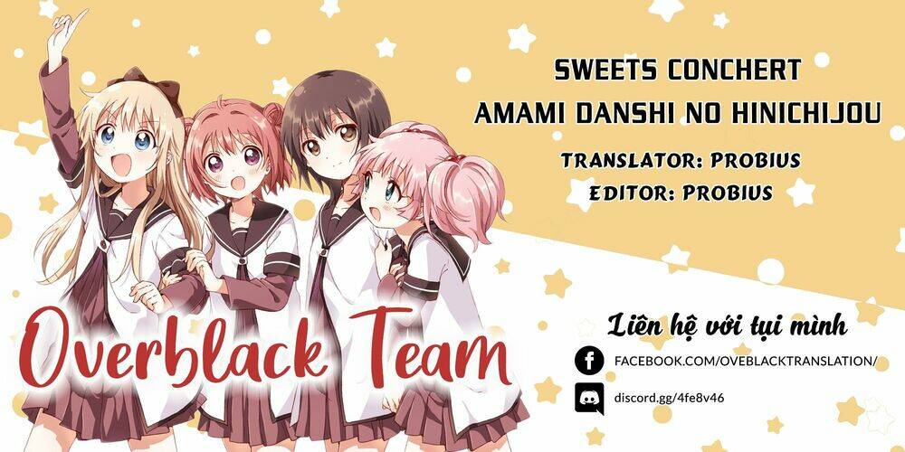 sweets conchert - amami danshi no hinichijou chapter 11.5 1