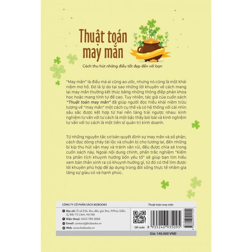Thuật toán may mắn: Cách thu hút những điều tốt đẹp đến với bạn - Bản Quyền