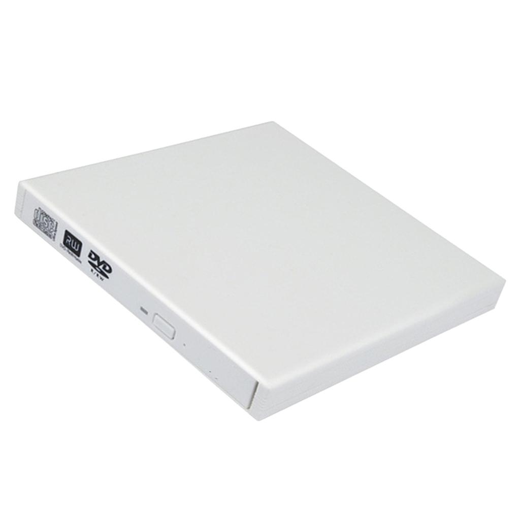 Portable External USB 2.0 DVD RW CD Burner Drive Burner Reader Player for PC