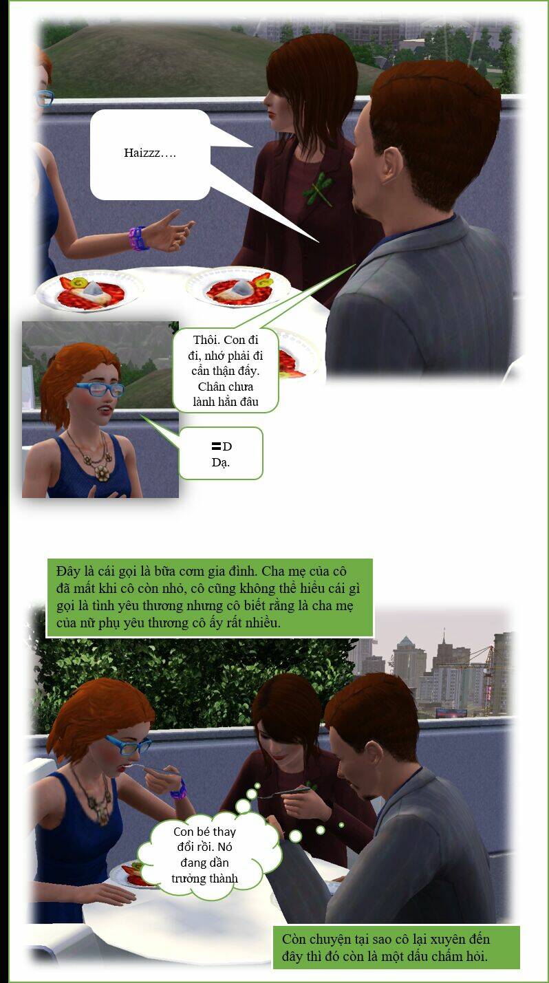 xuyên qua sách làm nữ phụ bi thảm-truyện sims chapter 2 6