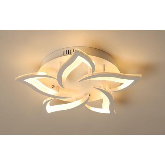 Đèn trần Acrylic cánh hoa trang trí nội thất hiện đại sang trọng
