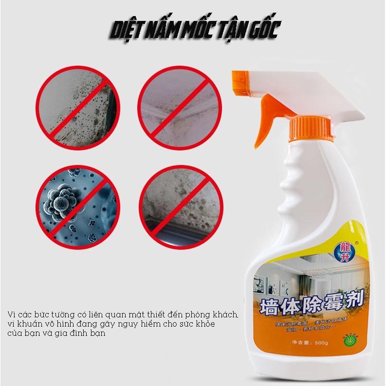 Bình Xịt Tẩy Nấm Mốc Tường Nhà, Phòng Tắm ,Nhà Bếp 500ml BEESIR