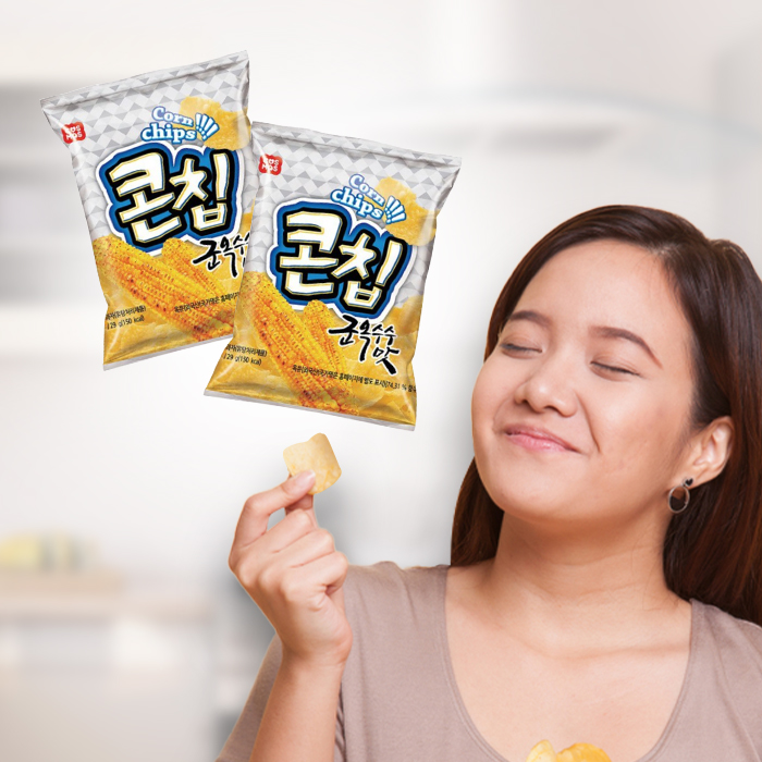 Snack vị ngô nướng COSMOS gói 82gr