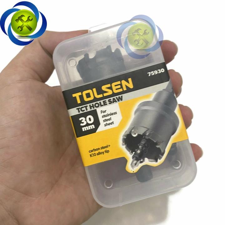Mũi khoan lỗ thép 30mm Tolsen 75930
