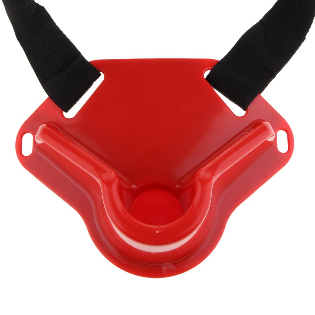 Adjustable Fishing Fighting Belt Waist Rod Pole Holder Fishing Gear Red