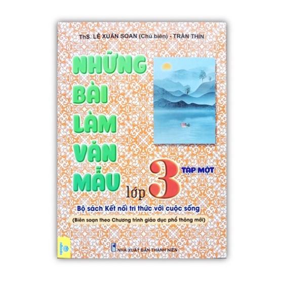 Sách - Combo Những bài làm văn mẫu lớp 3 - Tập 1 + 2 ( Bộ sách kết nối tri thức với cuộc sống )