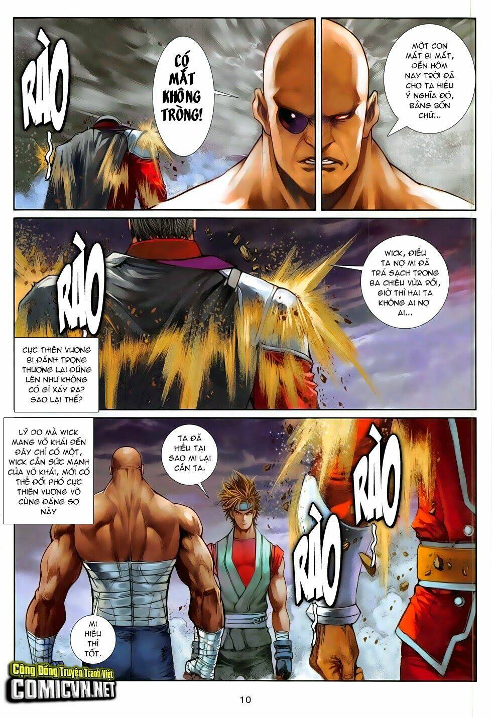 ba động quyền z hadouken zero chapter 13 10
