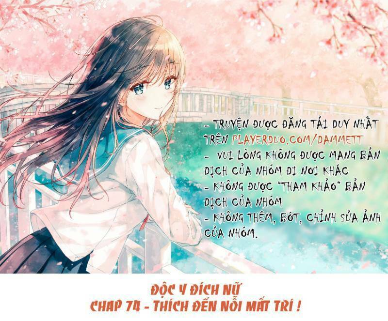 độc y đích nữ chapter 74 1