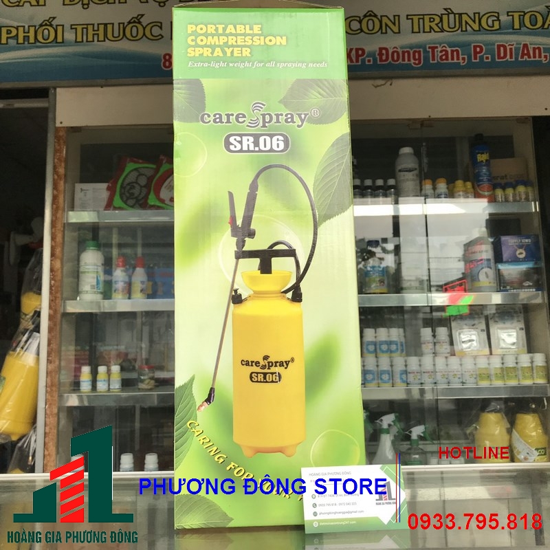 Bình bơm xịt thuốc Dudaco SR.06 - 6 lít