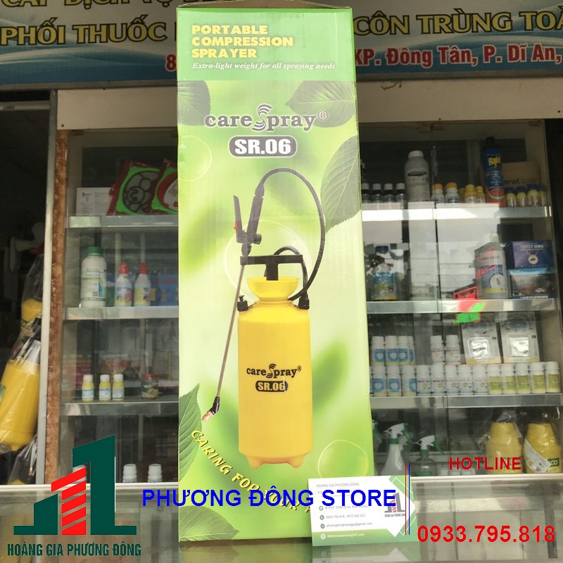 Bình bơm phun xịt thuốc DUDACO SR.06 _ 6 lít