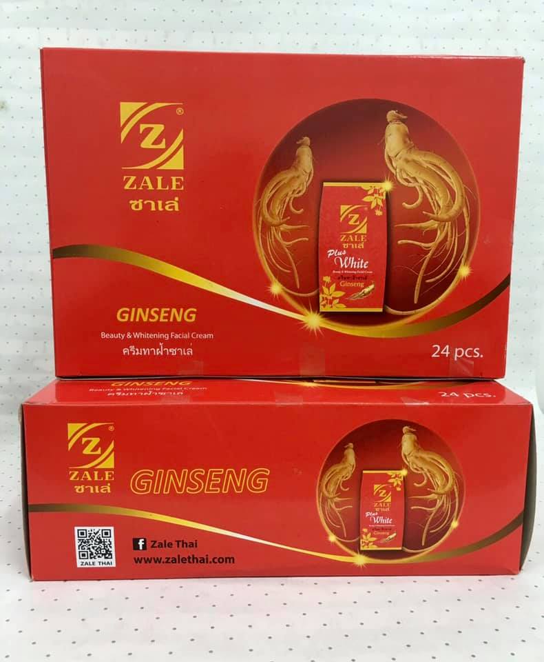 ZALE - KEM DƯỠNG TRẮNG DA ZALE NHÂN SÂM 6G - THÙNG 12 HÔP