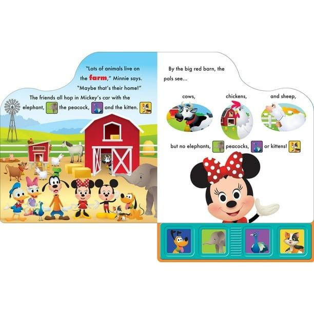 Sách ngoại văn: Giant First Play-A-Sound Disney Baby Mickey