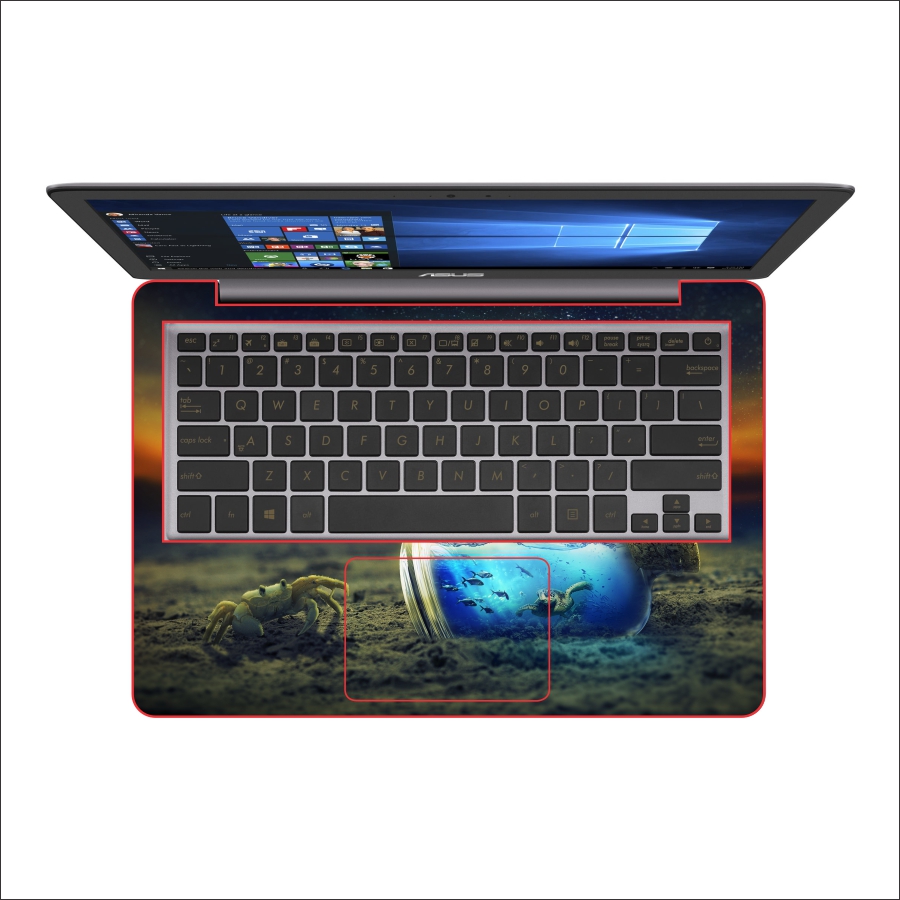 Mẫu Dán Decal Laptop Cực Cool - Mã DCLTCC 090