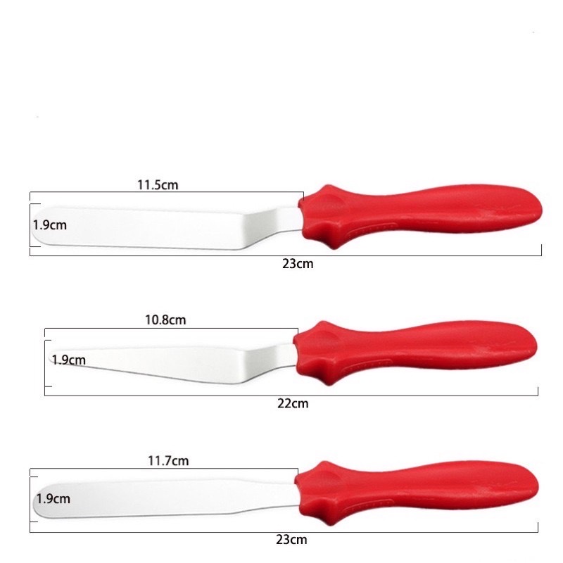 Bộ dao chà láng bánh kem