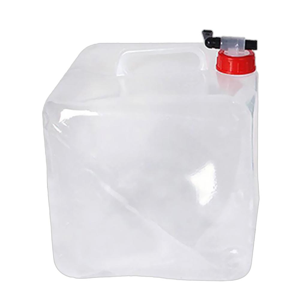 Drinking Water Pot Folding Water Bucket Bottle for Outdoor 10L