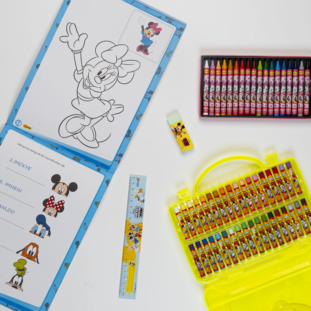 Combo Mĩ thuật Disney MICKEY Mini