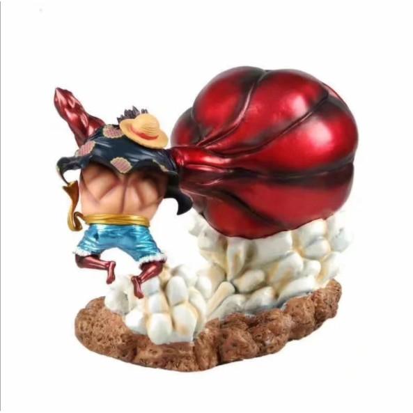 Mô hình figure one piece Luffy Gear 4 kong gomu 20cm