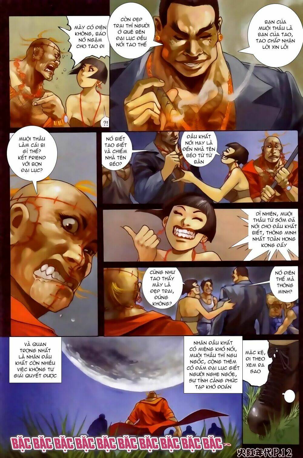 hỏa hồng niên đại hắc cốt đường chapter 90 10