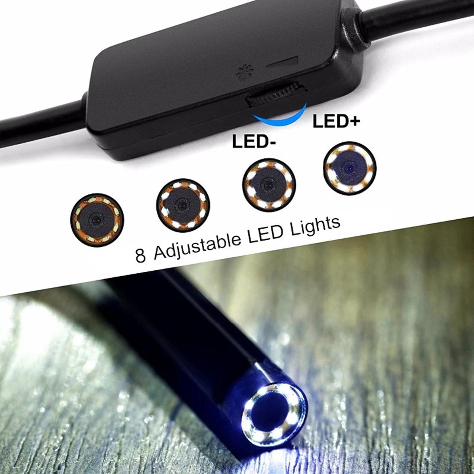 Wireless WiFi Endoscope Waterproof Inspection Camera 720P for Phone