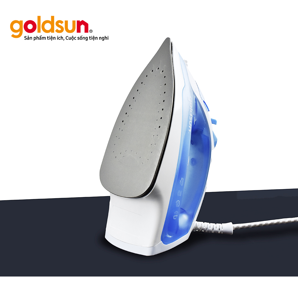 Bàn Ủi Hơi Nước Cầm Tay GOLDSUN GIR2303, 2 Chế Độ Là Hơi Và Khô, Công Suất 1500W - Hàng Chính Hãng