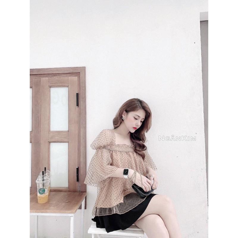 Áo Bi Nữ Babydoll Siêu Xinh ️freeship ️