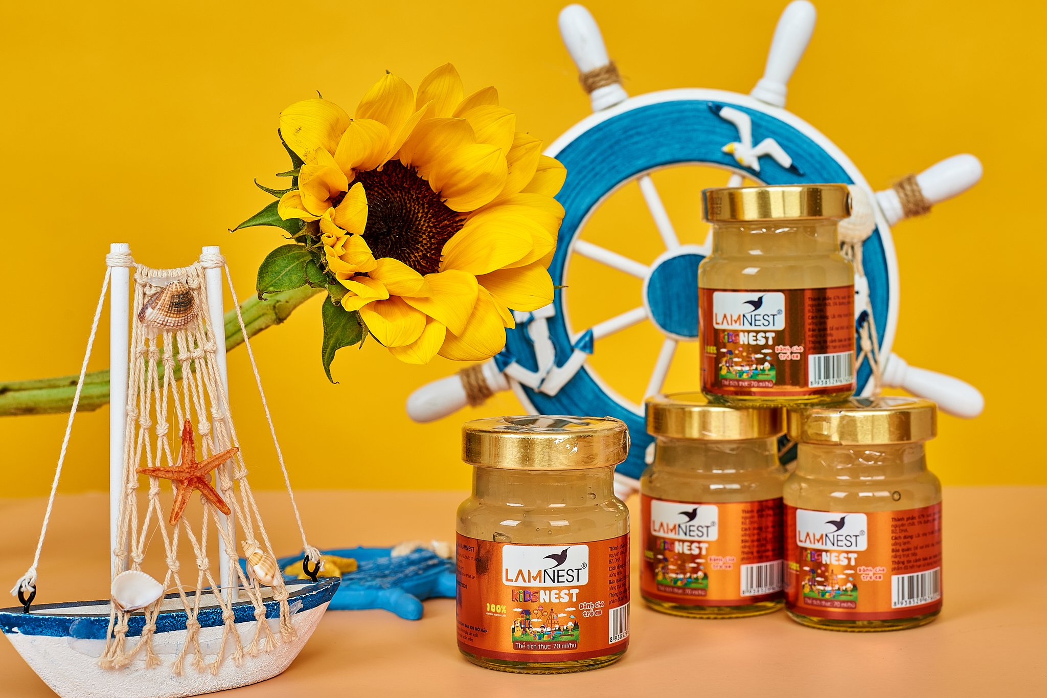 Yến chưng cho bé, yến chưng sẵn Kids thơm ngon bổ dưỡng 30% yến Lamnest