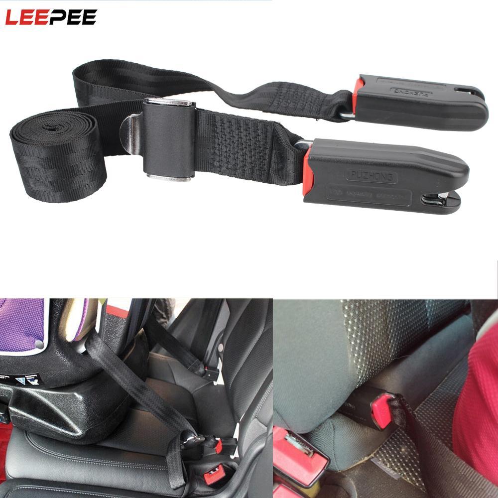 Isofix/Chốt Giao Diện Kết Nối Dây Đeo Xe An Toàn Trẻ Em Dây Đai 2 Đầu Dây Đeo Có Thể Điều Chỉnh Sửa Ban Nhạc Đa Năng