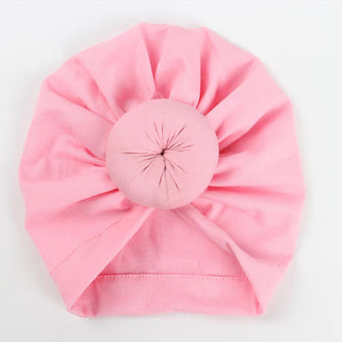 Nón turban thun cotton cho bé