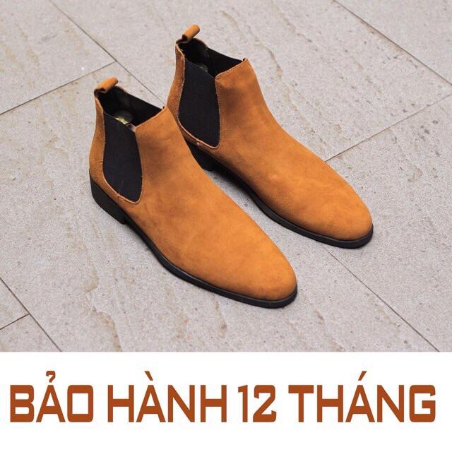 ChelseaBoot da bò tặng kèm đế tăng chiều cao + tất khử mùi cao cấp