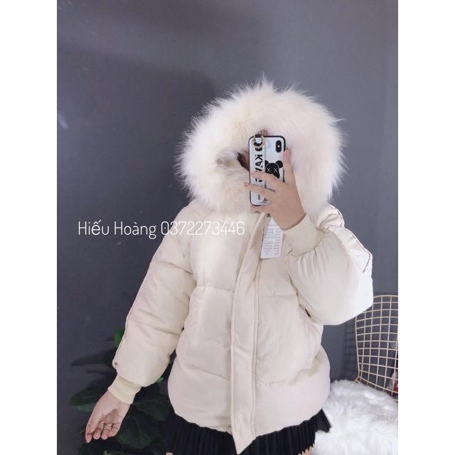 (Video+ảnh thật) ÁO KHOÁC PHAO ĐẠI HÀN LÔNG MŨ TO