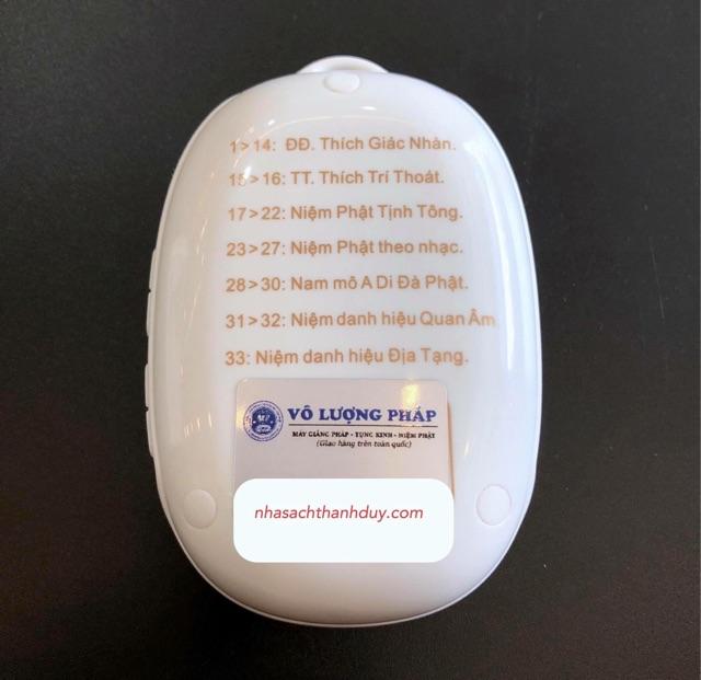 Máy Nghe Pháp Hình Oval Lá Bồ Đề (không bao gồm thẻ nhớ 8GB)