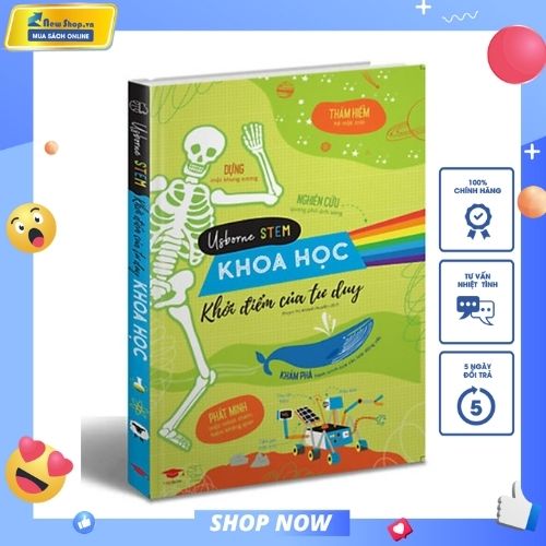 USBORNE STEM KHOA HỌC - KHỞI ĐIỂM CỦA TƯ DUY