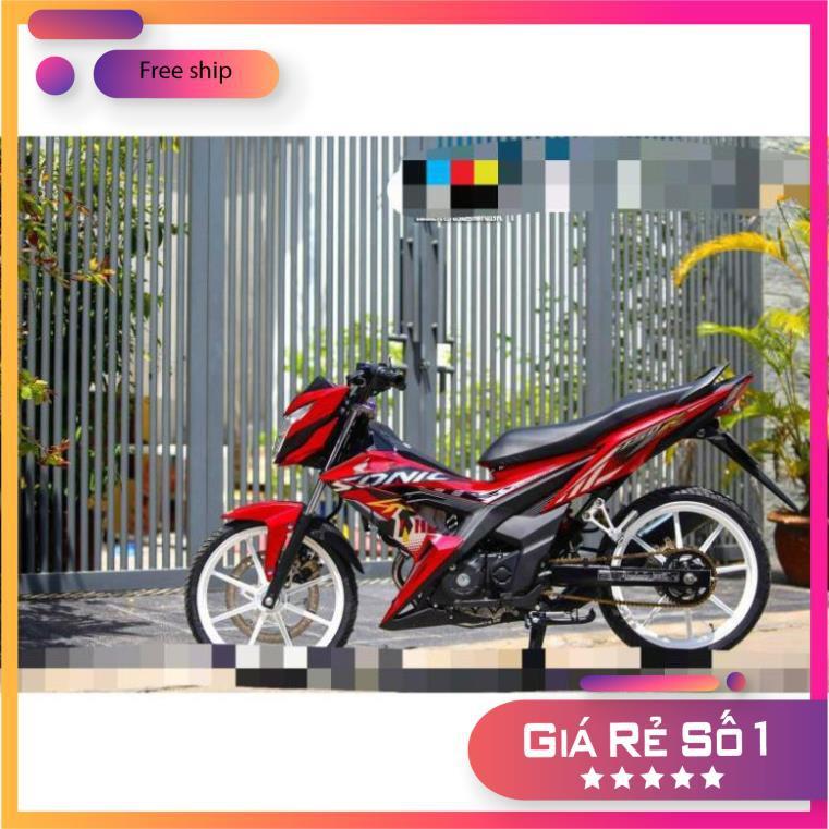 Tem rời dành cho xe SONIC 150 ĐỎ