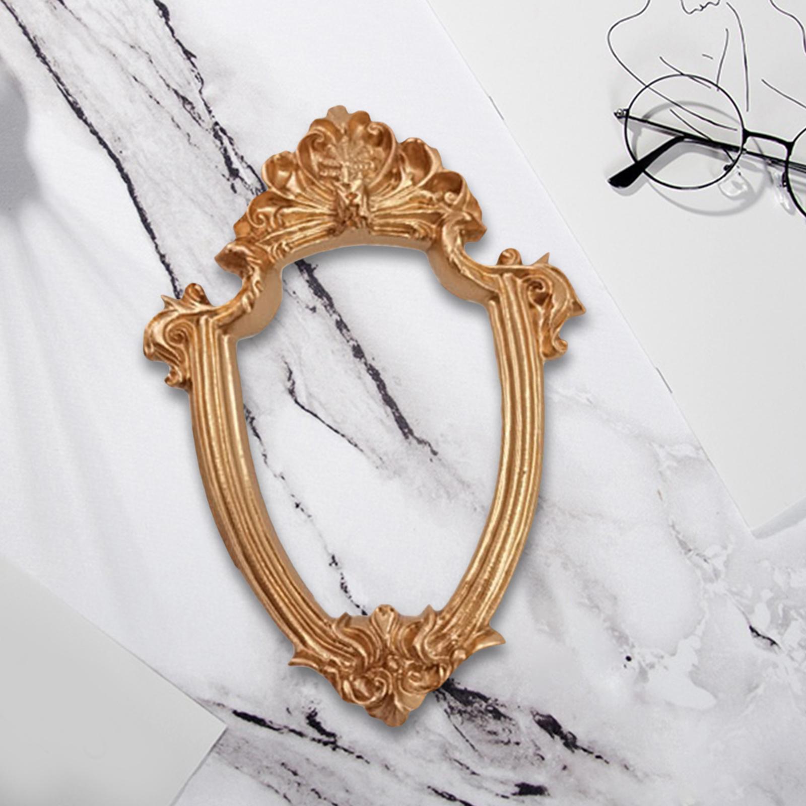2xAntique Picture Frame Pictures Holder for Christmas Hallway Decor 8.5x12CM