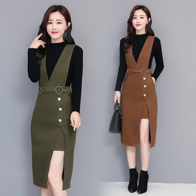 Sét yếm - thời trang thu đông