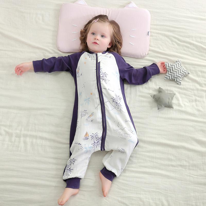 Sơ Sinh Sleepsack Tre Cotton Muslin Túi Ngủ Mùa Hè Mùa Xuân Ngủ Bao Dành Cho Bé Từ 0-4 Tuổi Cho Bé bebe Bao