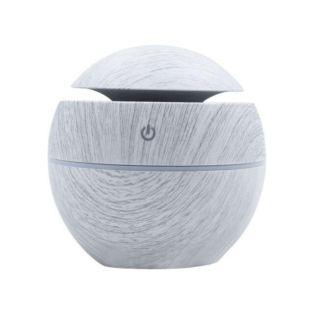 USB Aroma Humidifier ESSential Oil Diffuser Ultrasonic Cool Mist Humidifier Air Purifier 7 Color Change LED Night light