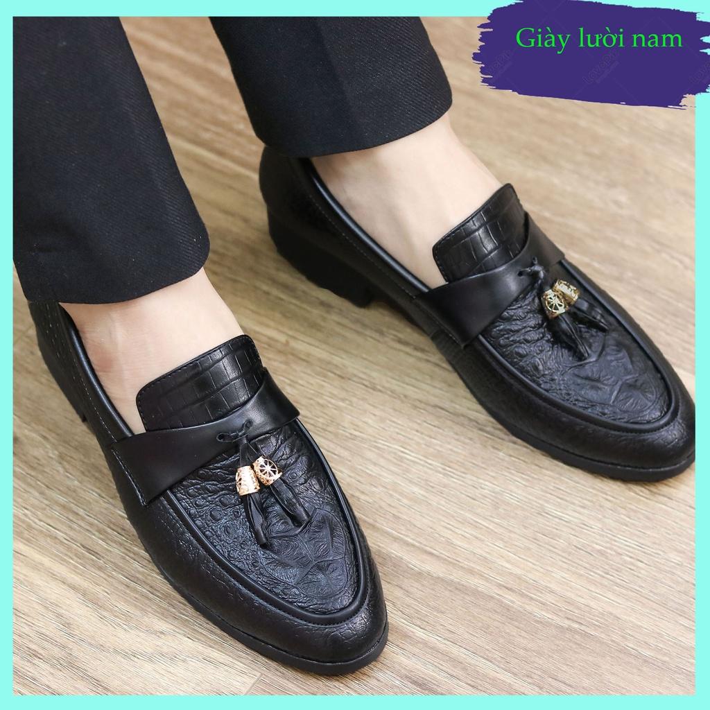 Giày lười nam giá rẻ, giày lười nam hà nội mã L184
