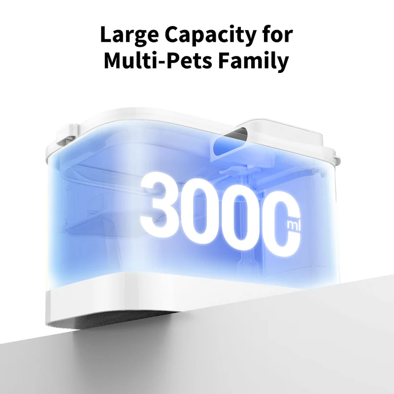 Máy lọc nước cho chó mèo PETKIT Eversweet Max 3L - Dùng pin sạc 5000mAh