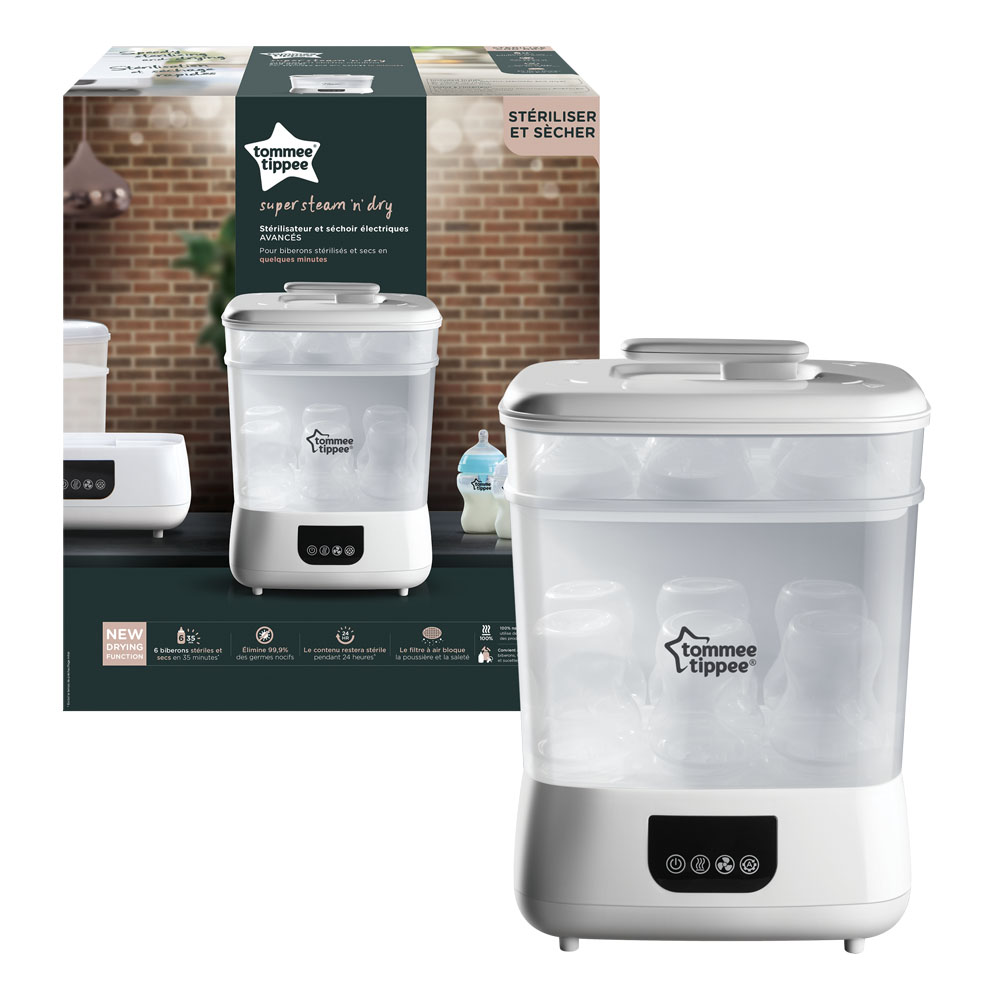 Máy tiệt trùng hơi nước và sấy khô Tommee Tippee Steri-Dry