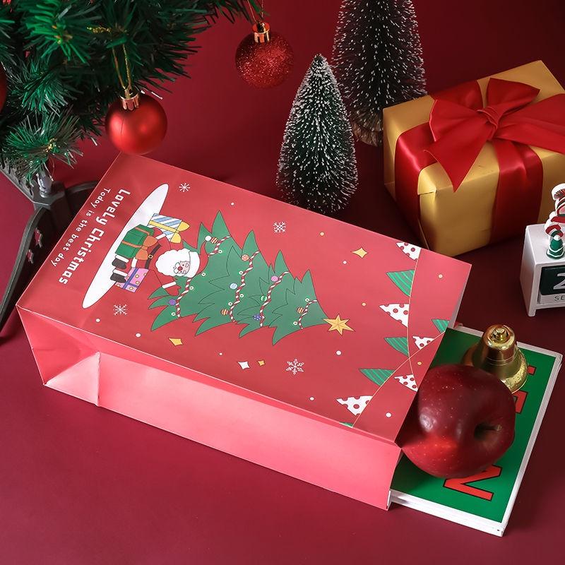 Set 6 túi giấy đựng quà Giáng Sinh