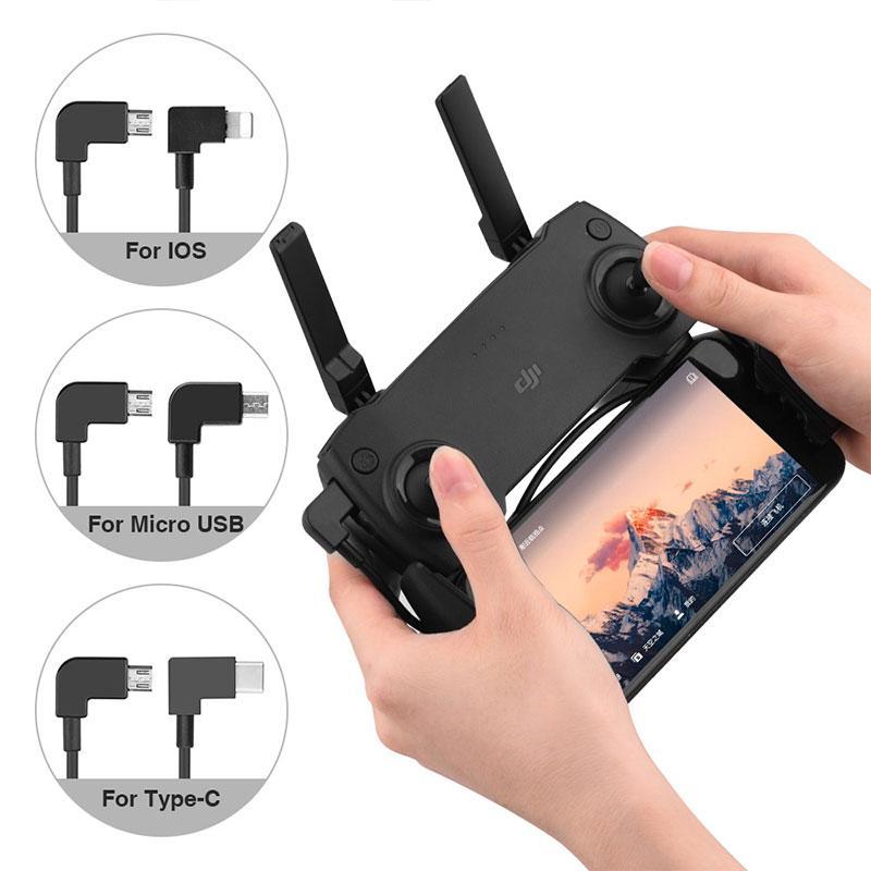 Cáp Dữ Liệu OTG Micro-USB Type-C Cho Mini SE Mavic Mini Spark AIR Mavic 2 Pro
