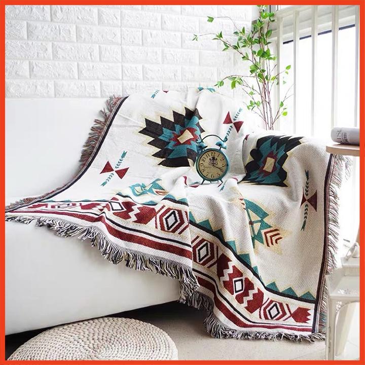 Thảm họa tiết phủ ghế mây,phòng ngủ phong khách nhà bếp 130x180cm