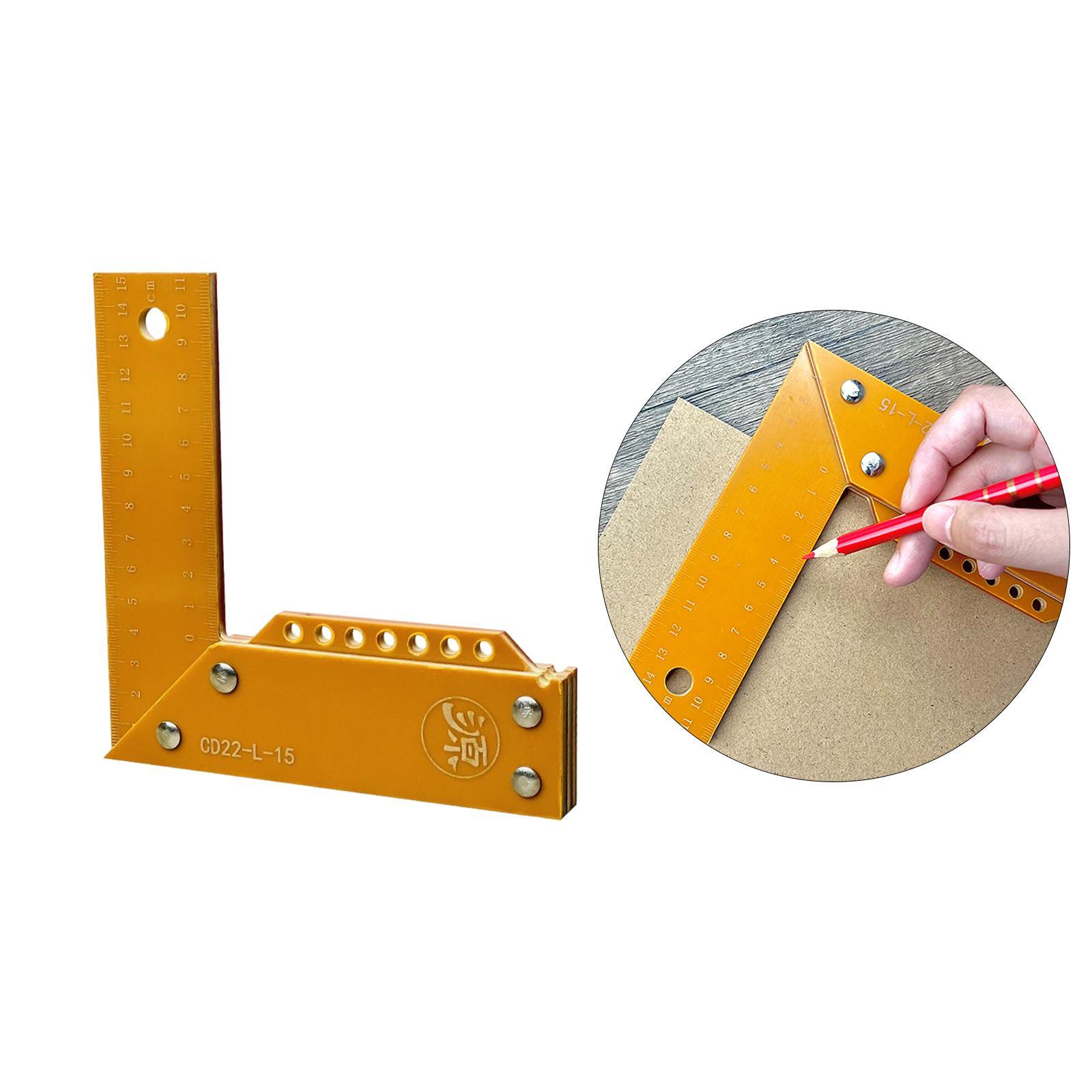 L Square Ruler Woodworking Framing Professional Layout Straight Angle Ruler