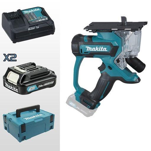 MÁY CẮT THẠCH CAO DÙNG PIN 12V MAKITA SD100DSYJ - HÀNG CHÍNH HÃNG