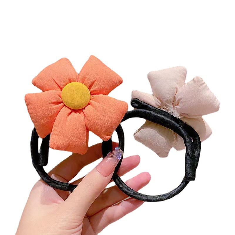 Dây buộc tóc , phụ kiện tạo kiểu tóc hình hoa dễ thương