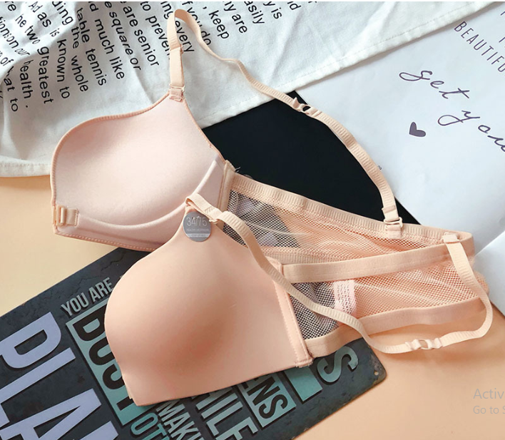 Áo lót nữ mút đúc vừa không gọng cài trước nâng ngực CT03 – Bra đúc liền form, êm ái, thoáng mát